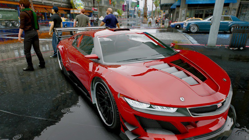 Mod de vehículos para GTA V
